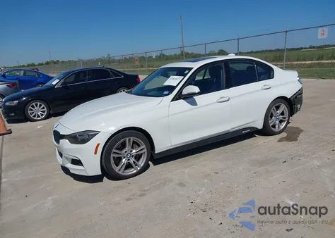 2015 BMW 328I из США, поврежденный, VIN WBA3A5G59FNS90756